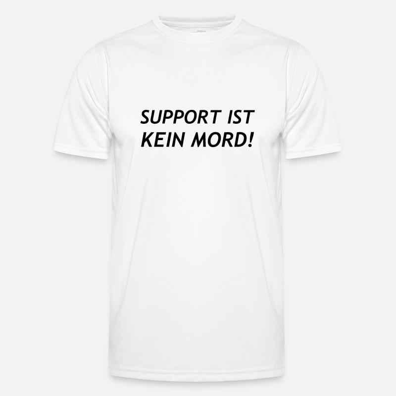 Support is not murder! Men's Functional T-Shirt