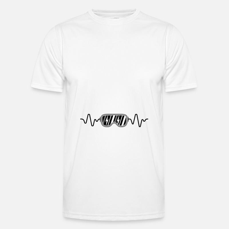 ski frequency Men's Functional T-Shirt