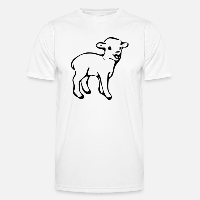 Lamm Männer Funktions-T-Shirt