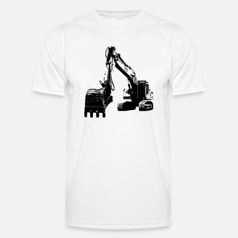 Bagger Männer Funktions-T-Shirt
