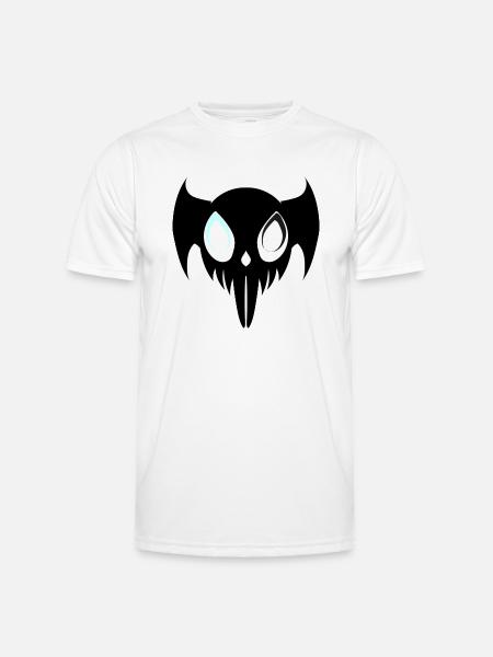 Horror Hase - Männer Funktions-T-Shirt - Weiß