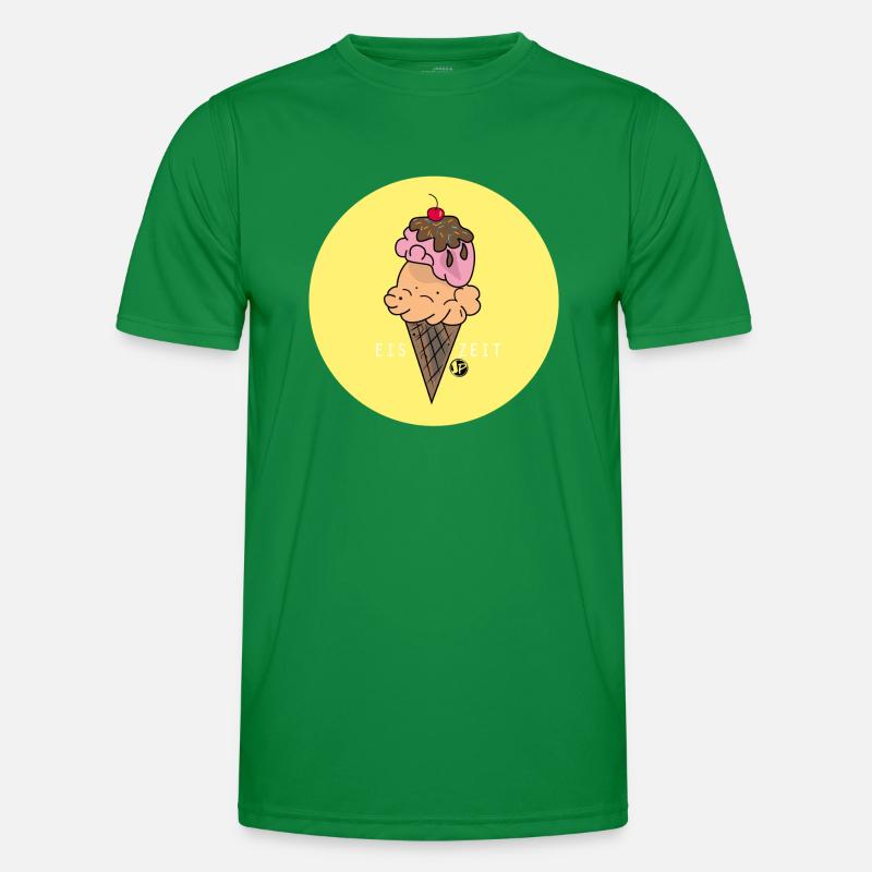 Eiszeit Männer Funktions-T-Shirt