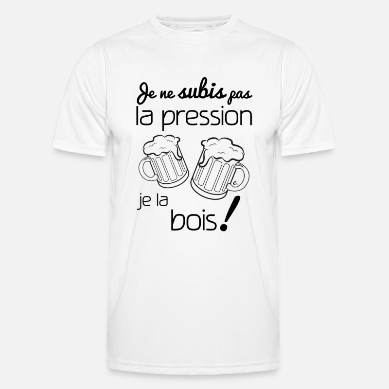 Je ne subis pas la pression T-shirt sport Homme