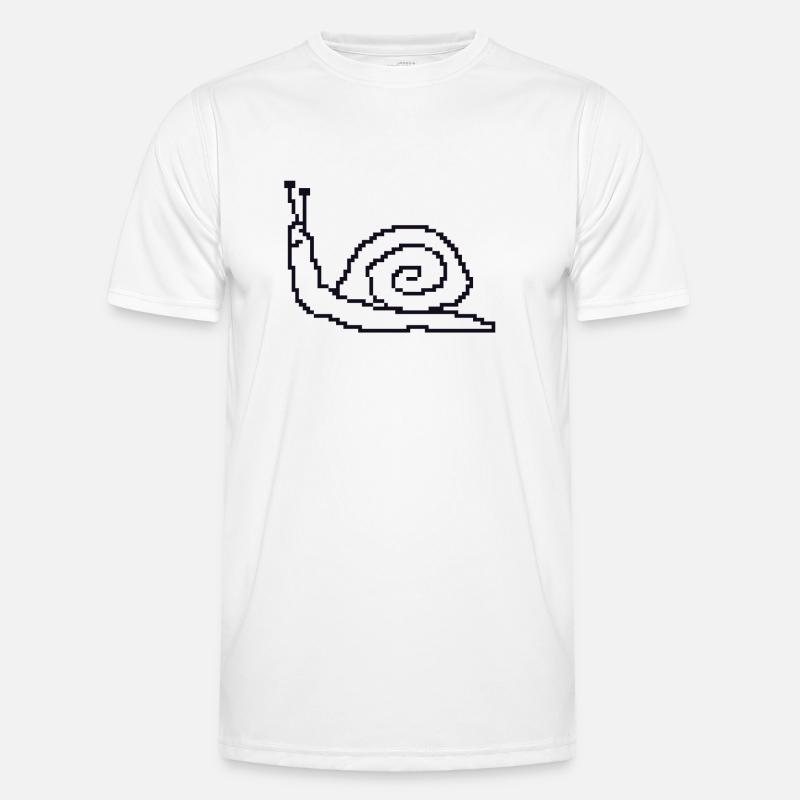 snail pixels Men's Functional T-Shirt