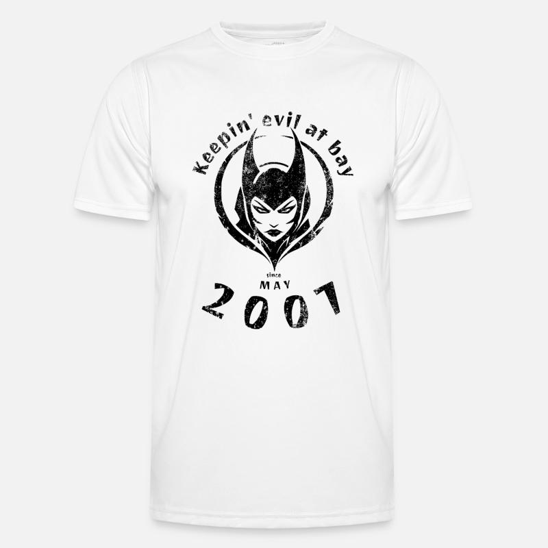 18. Geburtstag Keepin evil at bay since 05/2007 - Männer Funktions-T-Shirt - Weiß