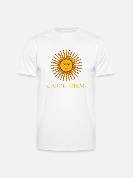utiliser le jour latin - T-shirt sport Homme - blanc