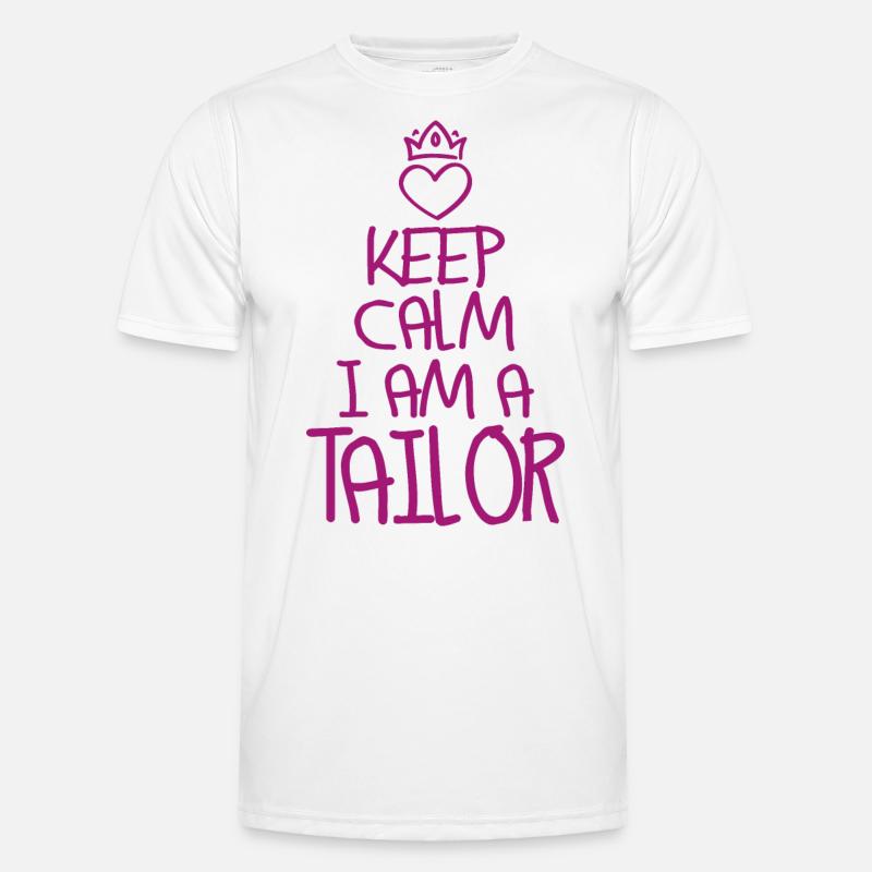 Keep Calm Schneider cool Schneider Geschenk Männer Funktions-T-Shirt