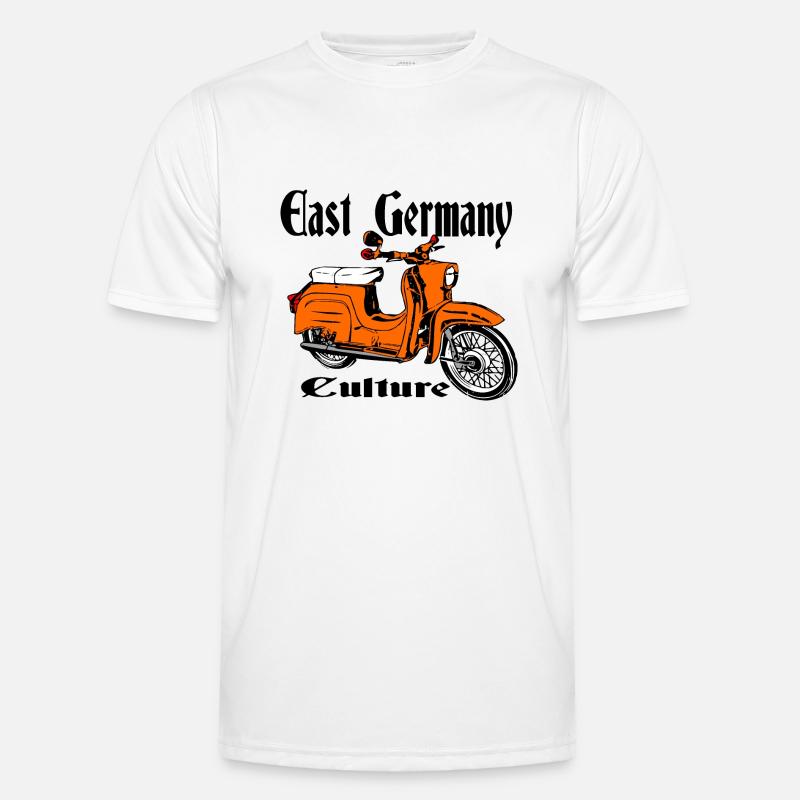 Simson Schwalbe Moped GDR Men's Functional T-Shirt