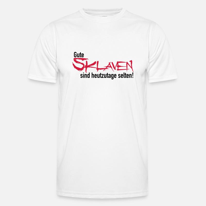 Gute Sklaven Männer Funktions-T-Shirt