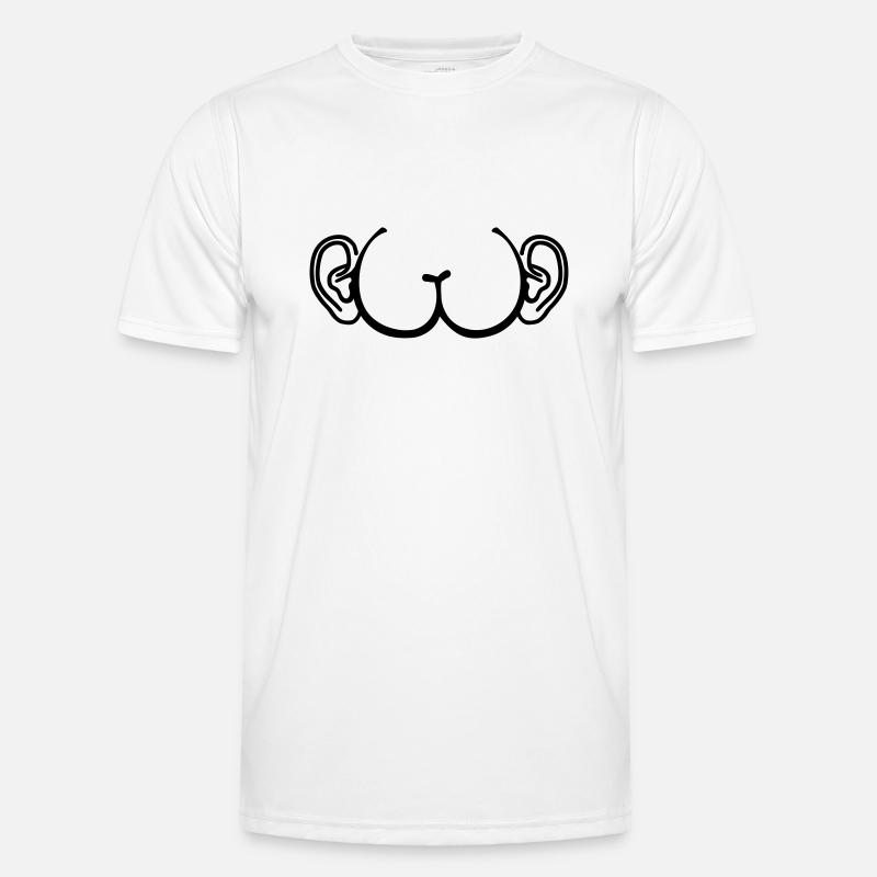 Ass - Men's Functional T-Shirt - white