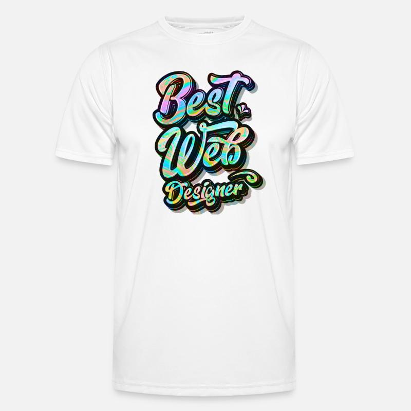 Best Web Designer Men's Functional T-Shirt