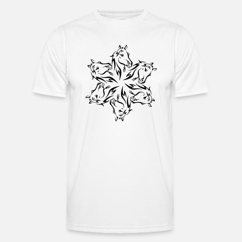 Conception de cheval pour des amateurs de cheval T-shirt sport Homme
