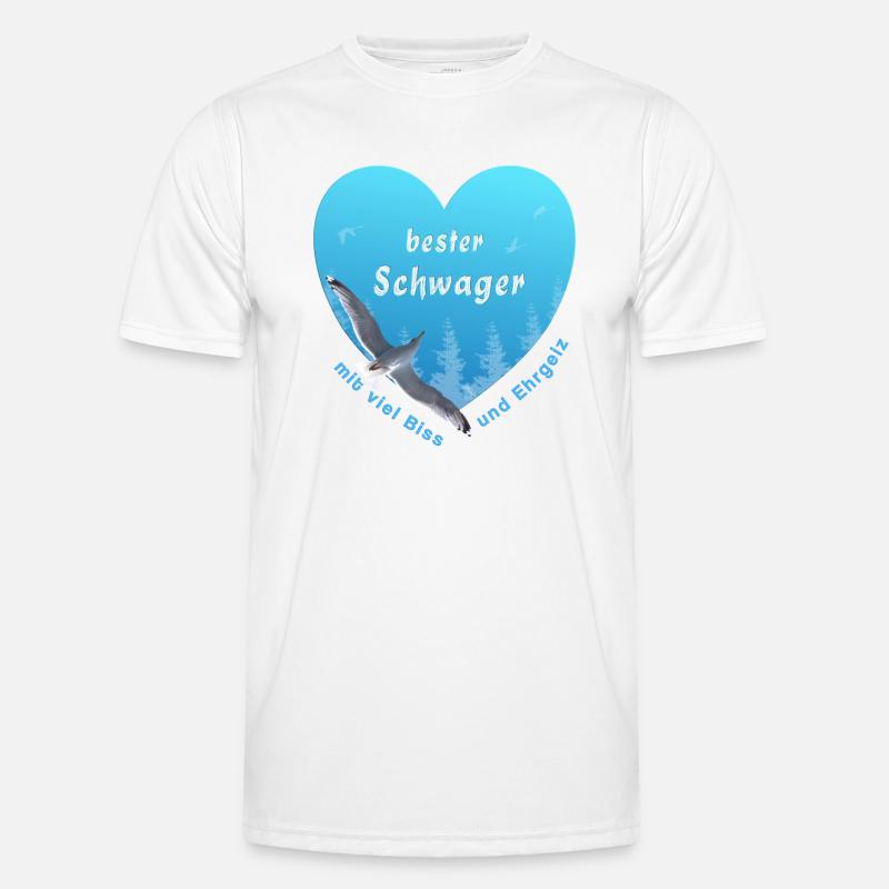 bester Schwager Männer Funktions-T-Shirt