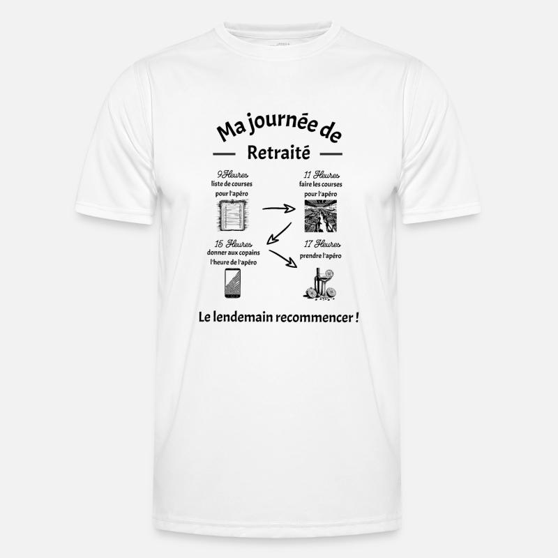 retirement Men's Functional T-Shirt