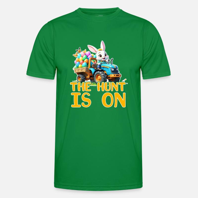 Die Jagd hat begonnen Männer Funktions-T-Shirt