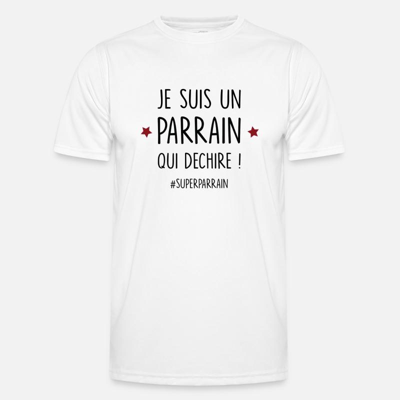 Ich bin ein Pate, der Tränen! Männer Funktions-T-Shirt