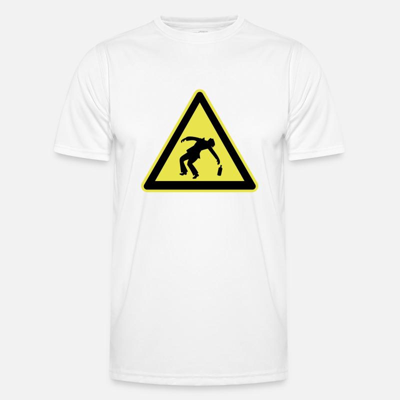 Attention Drunk Men's Functional T-Shirt