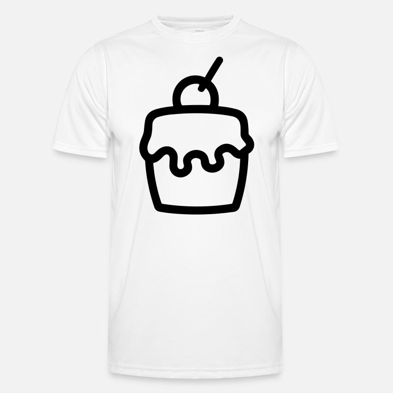 Cupcake Funktionsshirt til herrer