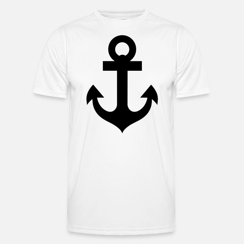 Anchor - Men's Functional T-Shirt - white