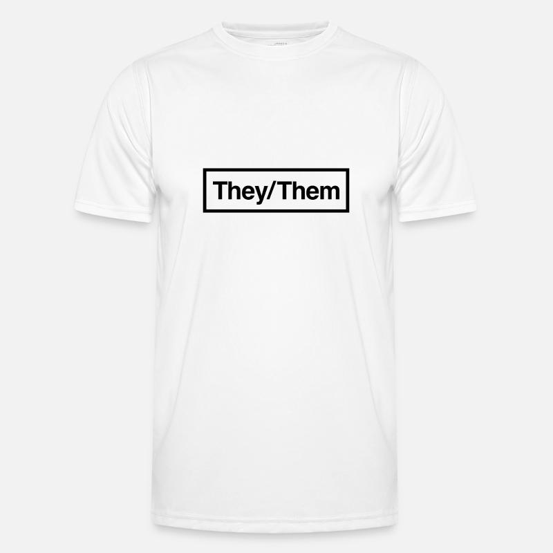 They/Them Men's Functional T-Shirt