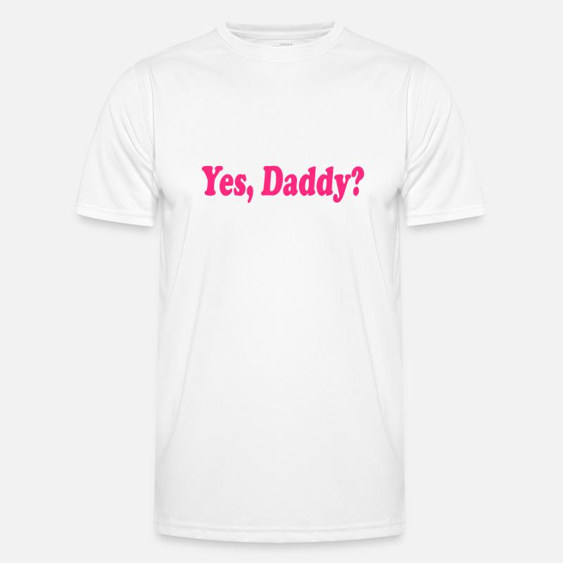 Yes daddy Männer Funktions-T-Shirt