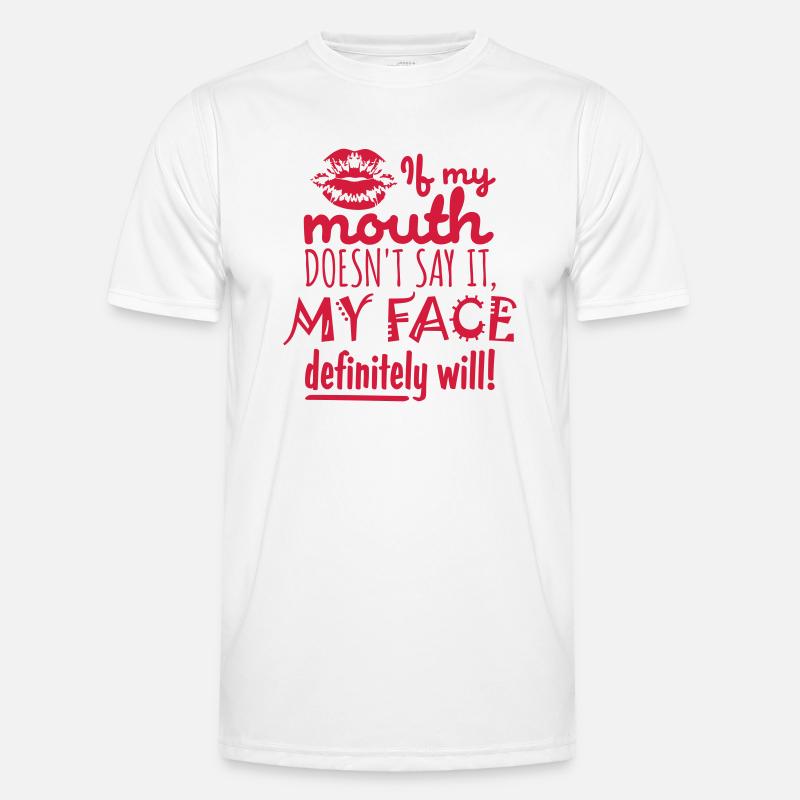 Mon visage le fera certainement T-shirt sport Homme