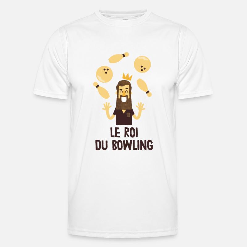 Le roi du bowling T-shirt sport Homme