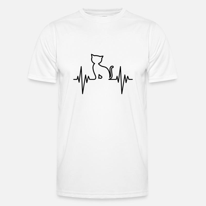 Cat Pulse Men's Functional T-Shirt