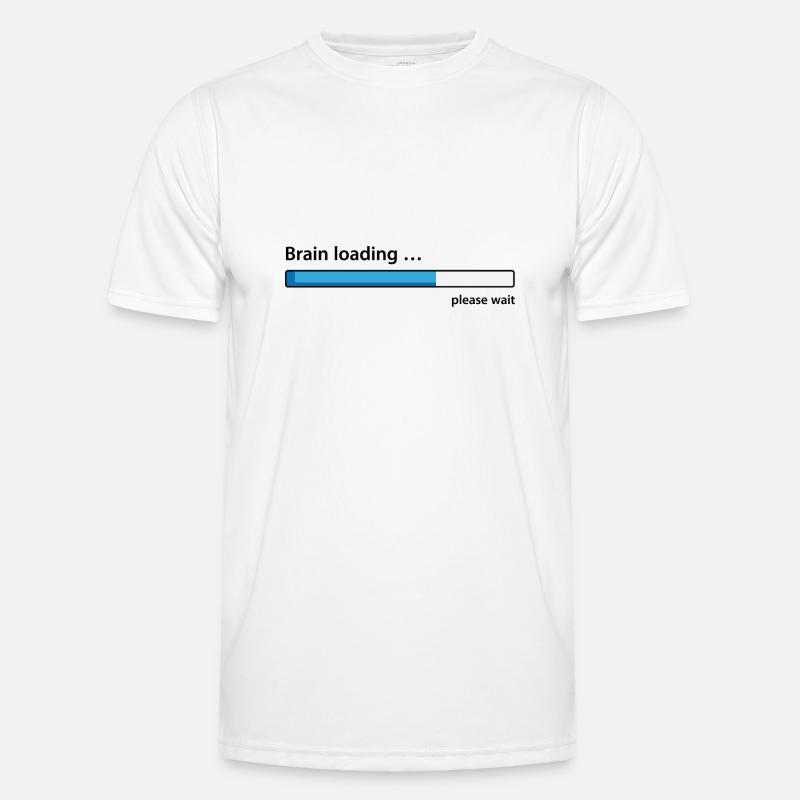 Brain loading please wait Men's Functional T-Shirt