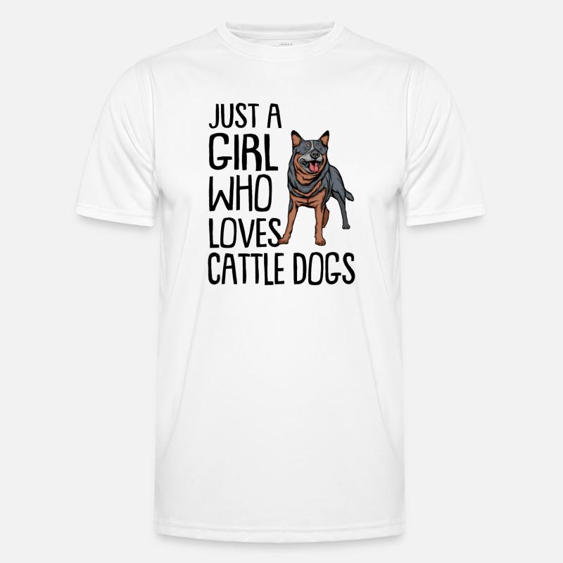 Australian Cattle Dog Men's Functional T-Shirt