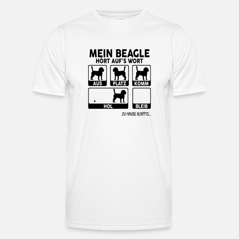 Beagle Männer Funktions-T-Shirt