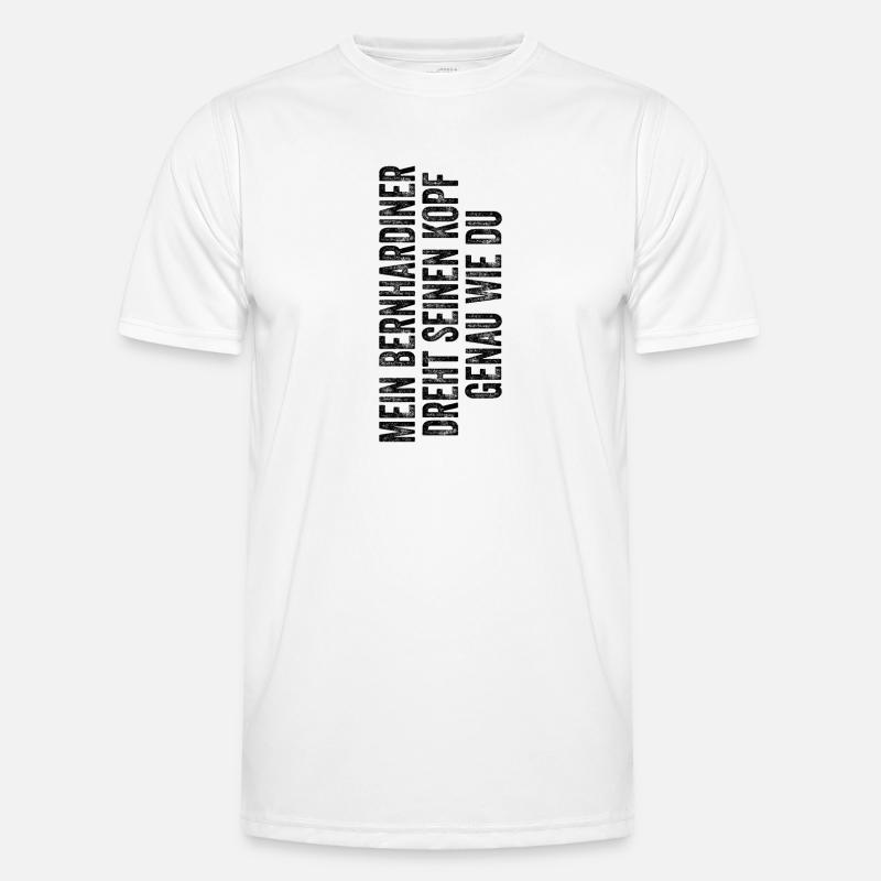 Bernhardiner Männer Funktions-T-Shirt