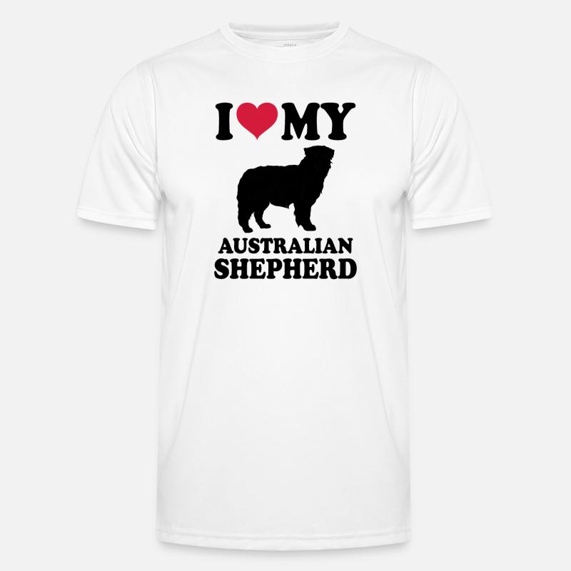 Australian Shepherd Men's Functional T-Shirt