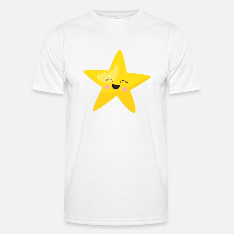 Sternchen Männer Funktions-T-Shirt