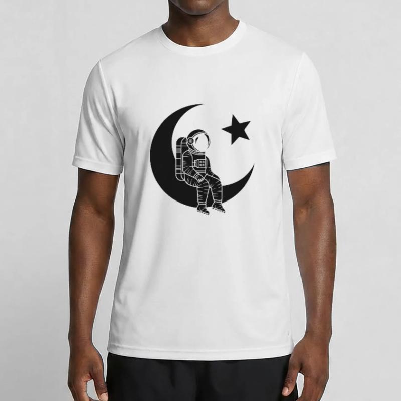 Homme de la Lune - Design d’astronaute turc T-shirt sport Homme