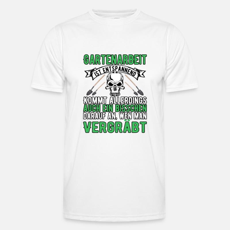 Gartenarbeit Männer Funktions-T-Shirt