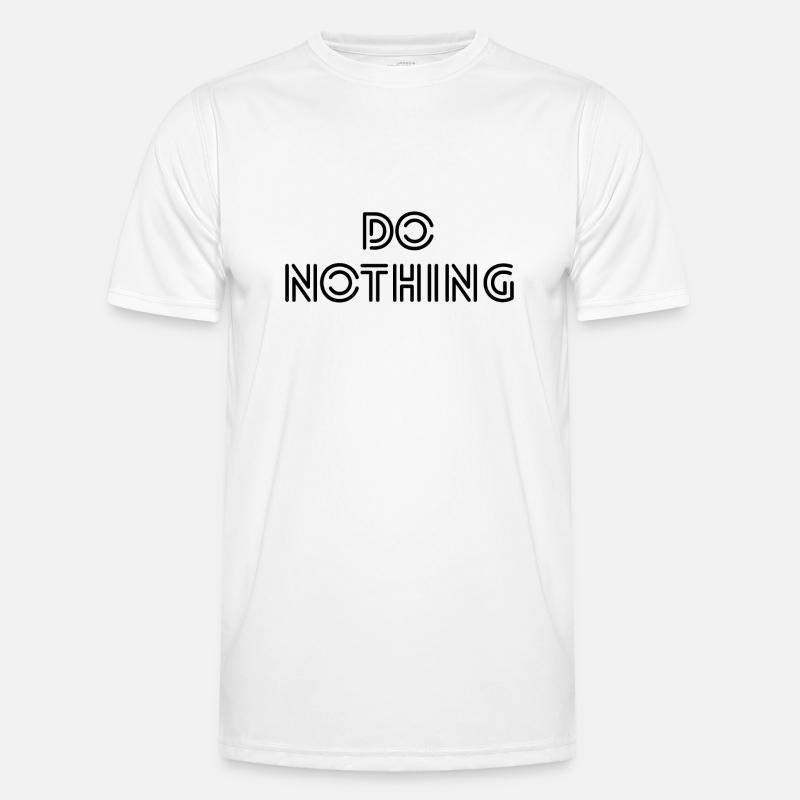 NICHTS TUN Männer Funktions-T-Shirt