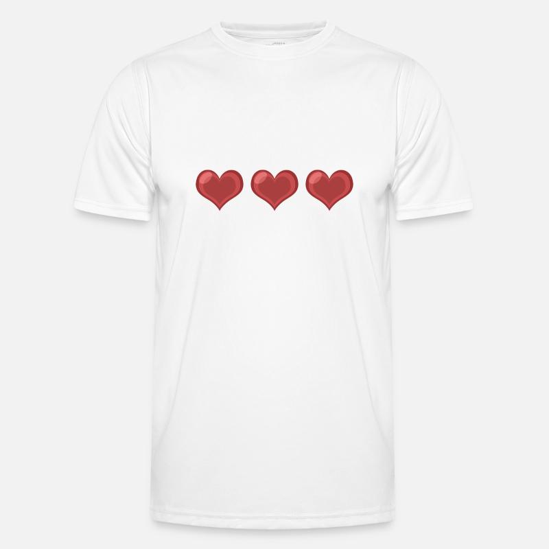 Three Hearts Men's Functional T-Shirt