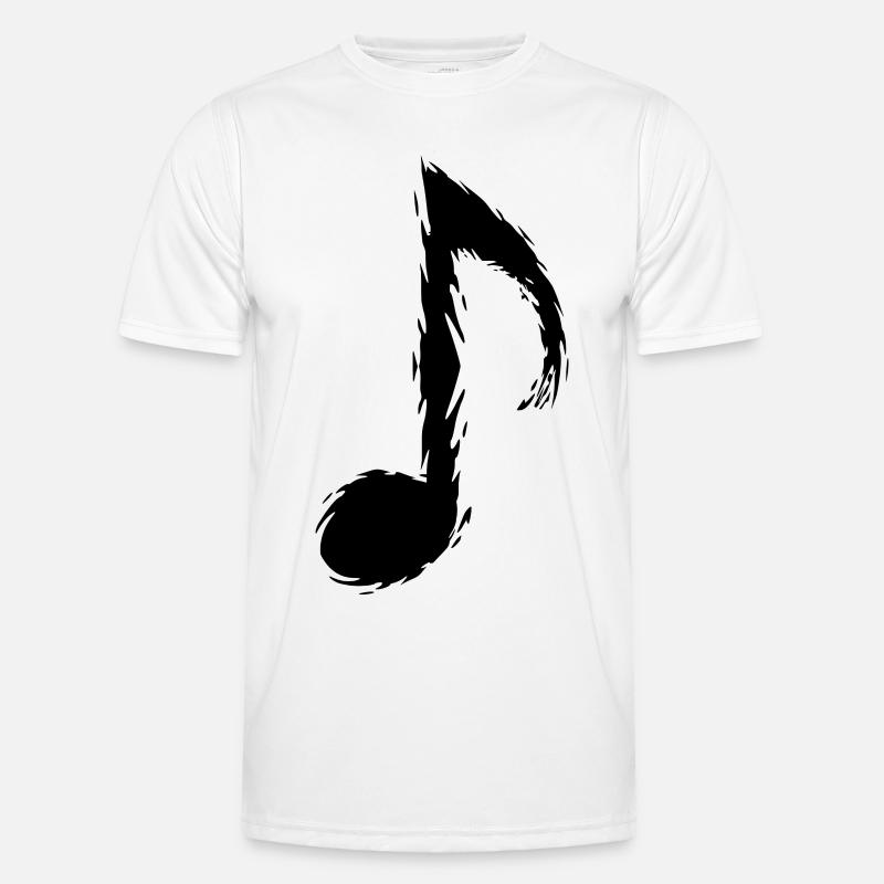 Music Note Black Musical Note Men's Functional T-Shirt