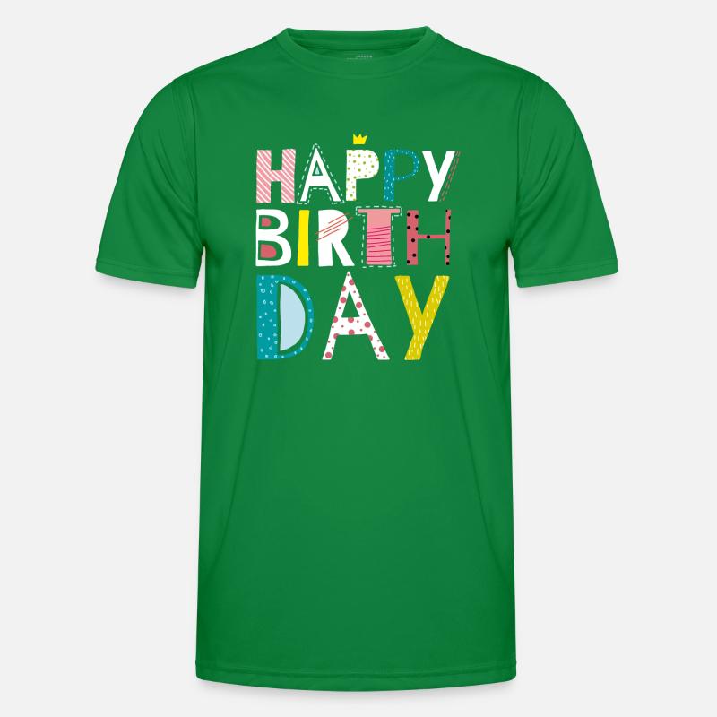 Geburtstag Männer Funktions-T-Shirt