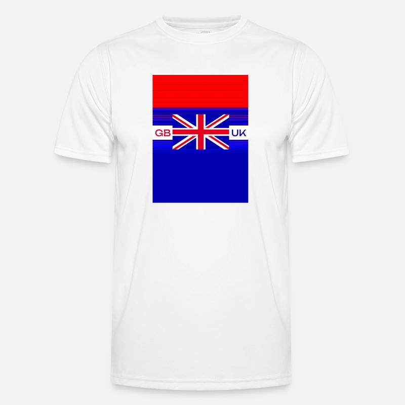 Union Jack Flag Men's Functional T-Shirt