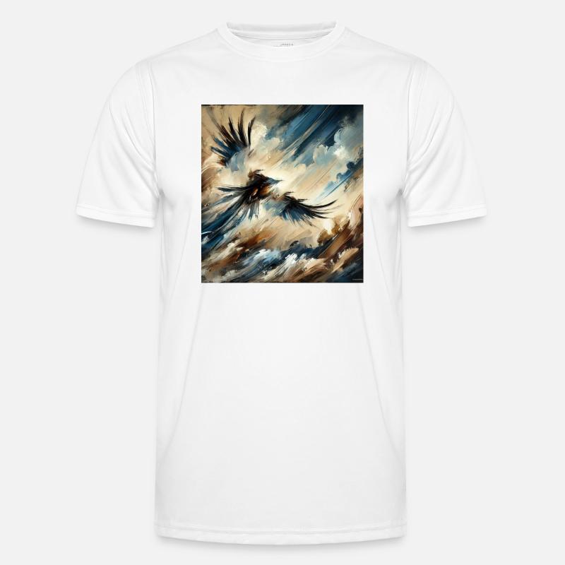 Abstract Eagle Flying Men's Functional T-Shirt