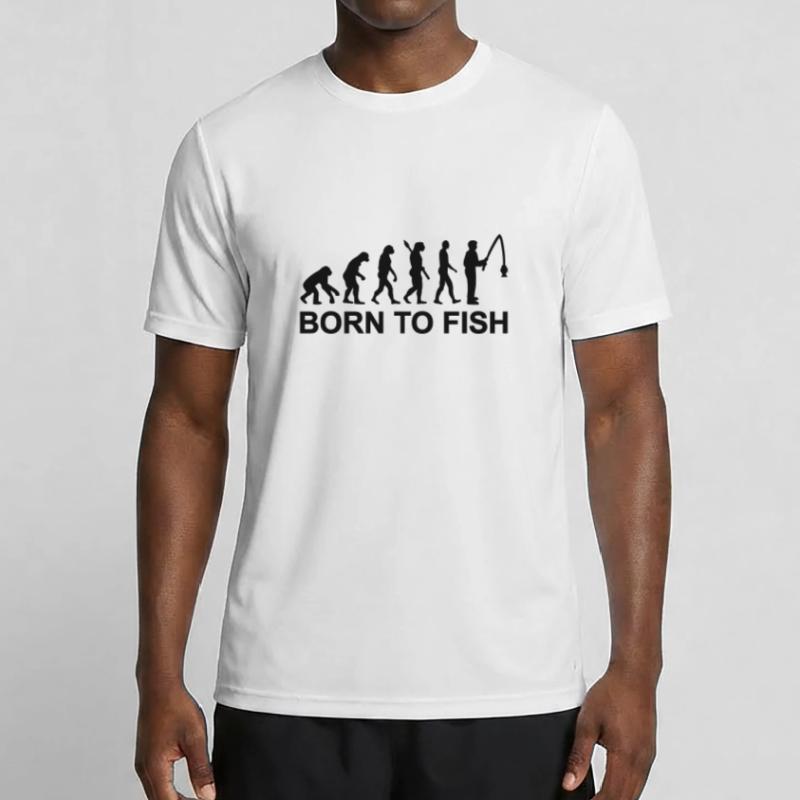 Évolution Pêche T-shirt sport Homme