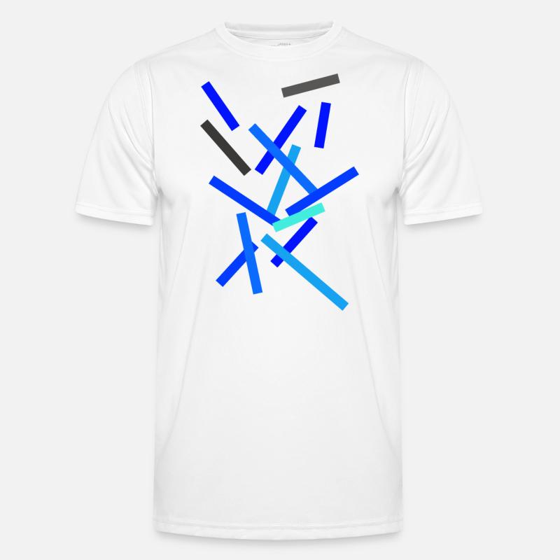 Muster Minimal - Style Design Männer Funktions-T-Shirt
