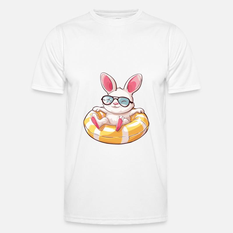 Bunny Summer Comic Men's Functional T-Shirt