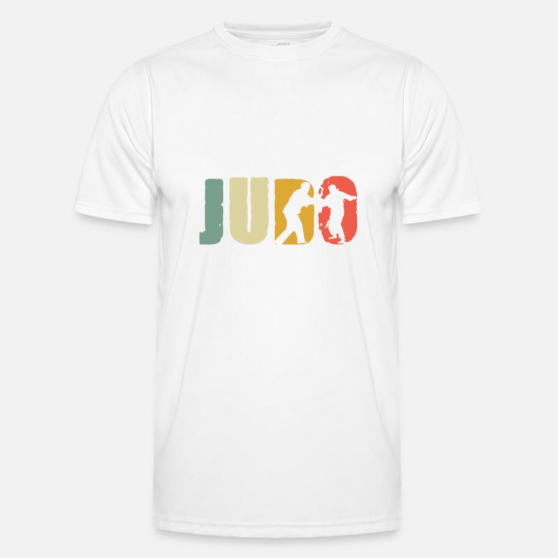Judo - Männer Funktions-T-Shirt - Weiß