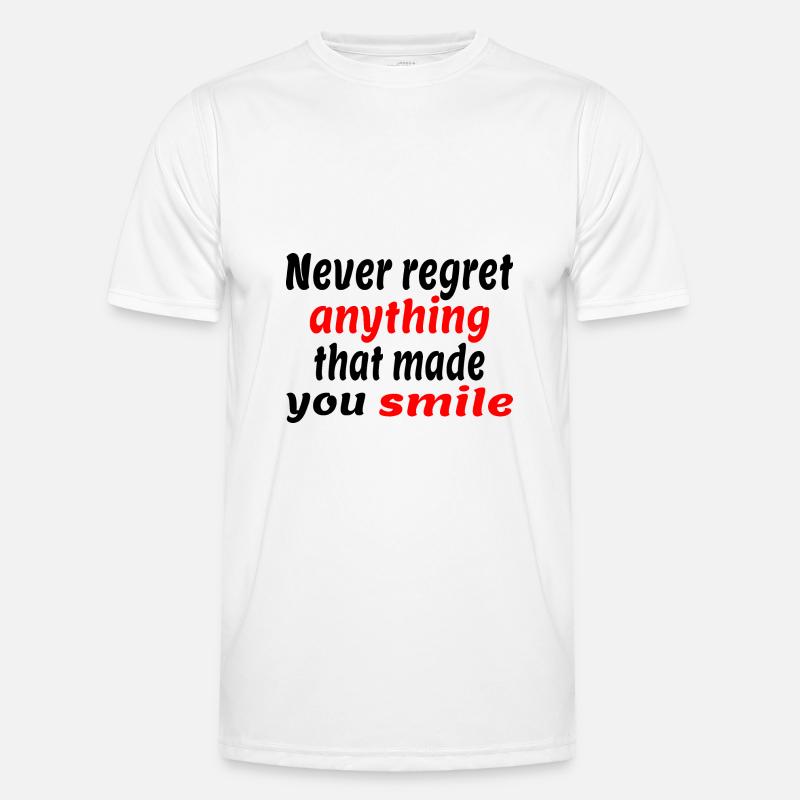 Aucun regret T-shirt sport Homme