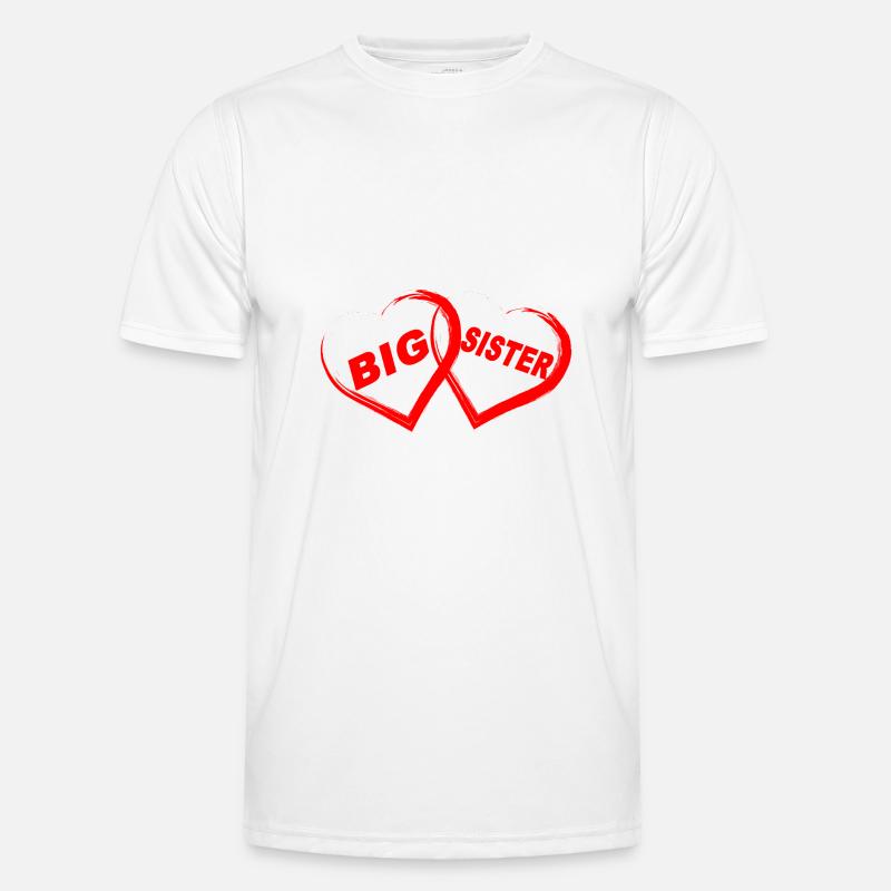 storesøster - Funktionsshirt til herrer - hvid