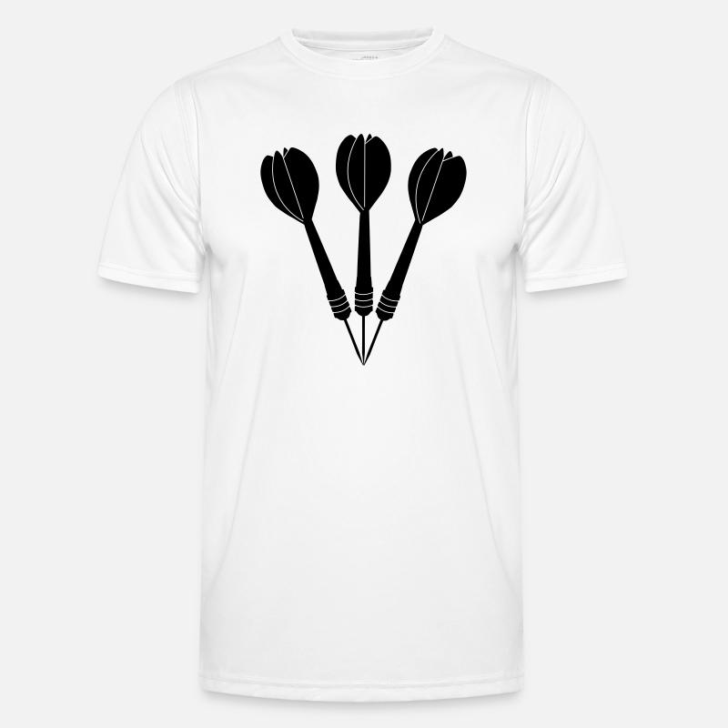 Dart Arrows Männer Funktions-T-Shirt