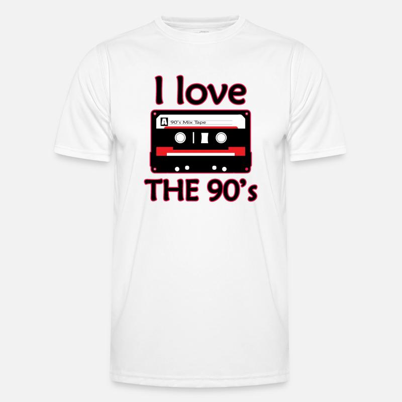1990s Proverbs 90s Gift Idea - Men's Functional T-Shirt - white